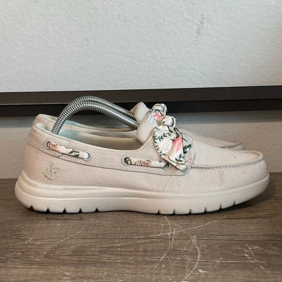 Skechers On The Go Flex Seaside Daisy Women’s Slip-On Shoes Loafers Size 10 - Picture 3 of 8